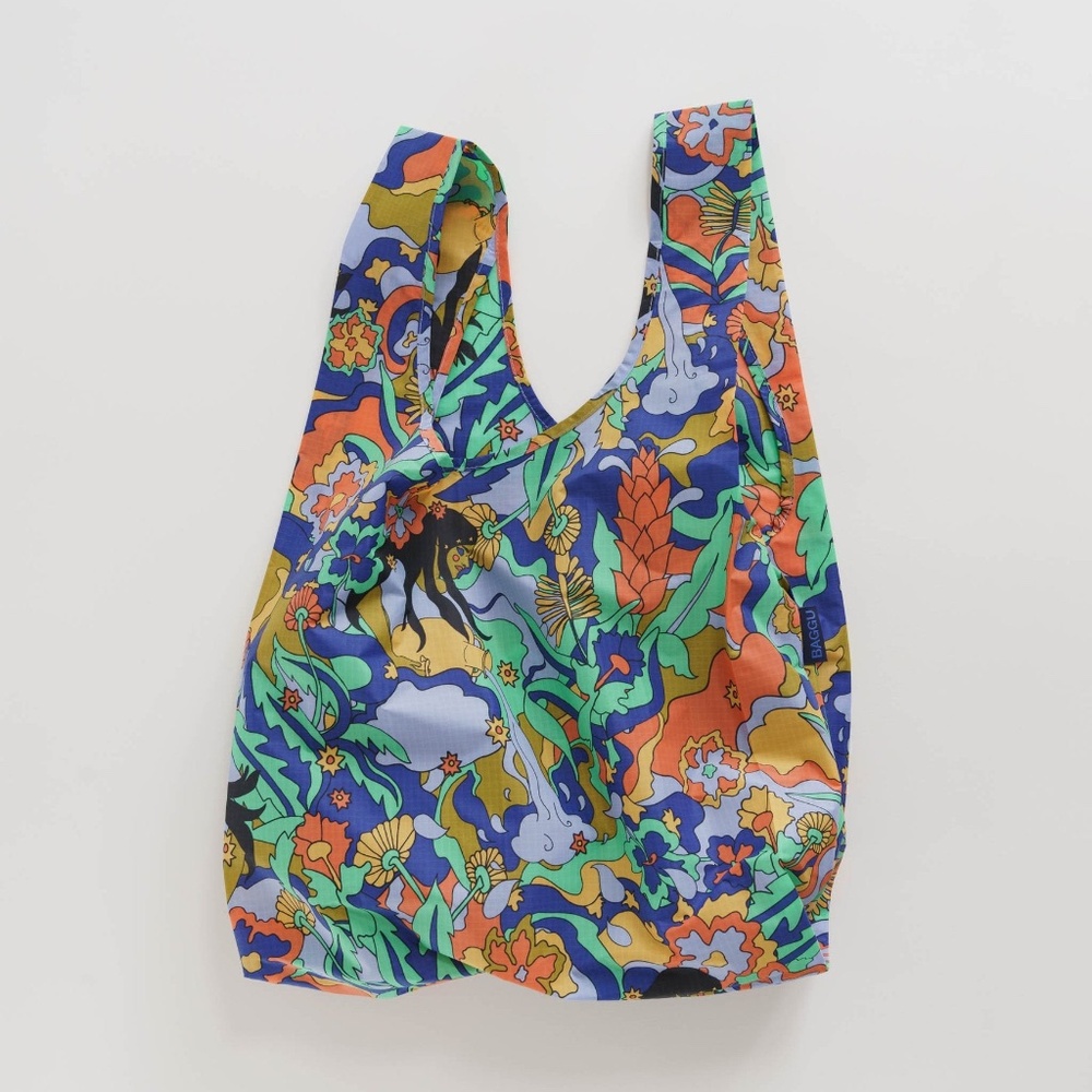 RARE Zodiac BAGGU Aquarius Standard Sized Reusable Tote Limited Edition